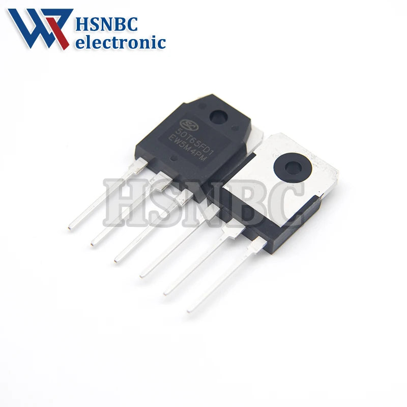 10PCS SGT50T65FD1PN 50T65FD1 SGT50T65FD1 50T65 TO-3P 50A 650V IGBT Power Transistor 100% New Original