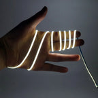 3mm 5mm PCB COB LED Strip Light 5V 12V 24V 320LED 8mm CRI90 Super Bright Flexible LED Tape For Cabinet Home Liner Lighting