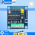 Mini 4-Channel Motor Driver Shield (L293D Module): High-Voltage Current Expansion for Arduino UNO/MEGA 2560