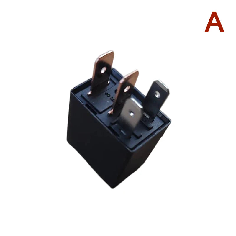 DC 12V/24V 40A Rated Current 1NO 1NC SPDT 4Pin/5Pin Car Relays Socket Automotive Alarm Relay & Wire 40 Amp Auto Accessories