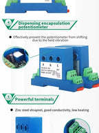 3 Phase Current Transmitter AC 5A 10A 50A Current Sensor 4-20ma 0-5V 0-10V RS485 Perforated Ampere Signal Transducer