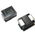 50pcs SS22 SMD Schottky Diode SS32  SR320 Package SMB DO-214AA 2A/20V 3A/20V