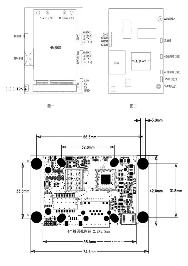 Quectel EC200T-EU EC25-AUX EP06-E 4G LTE MINI PCIE Wireless Module Cat4 Original