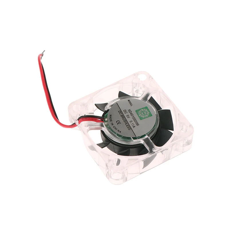 40x40x10MM 4010 DC 5V 0.11A Brushless Fans With Blue LED Light For Heatsink Cooler Cooling Radiator For 3d Printer Parts Fan