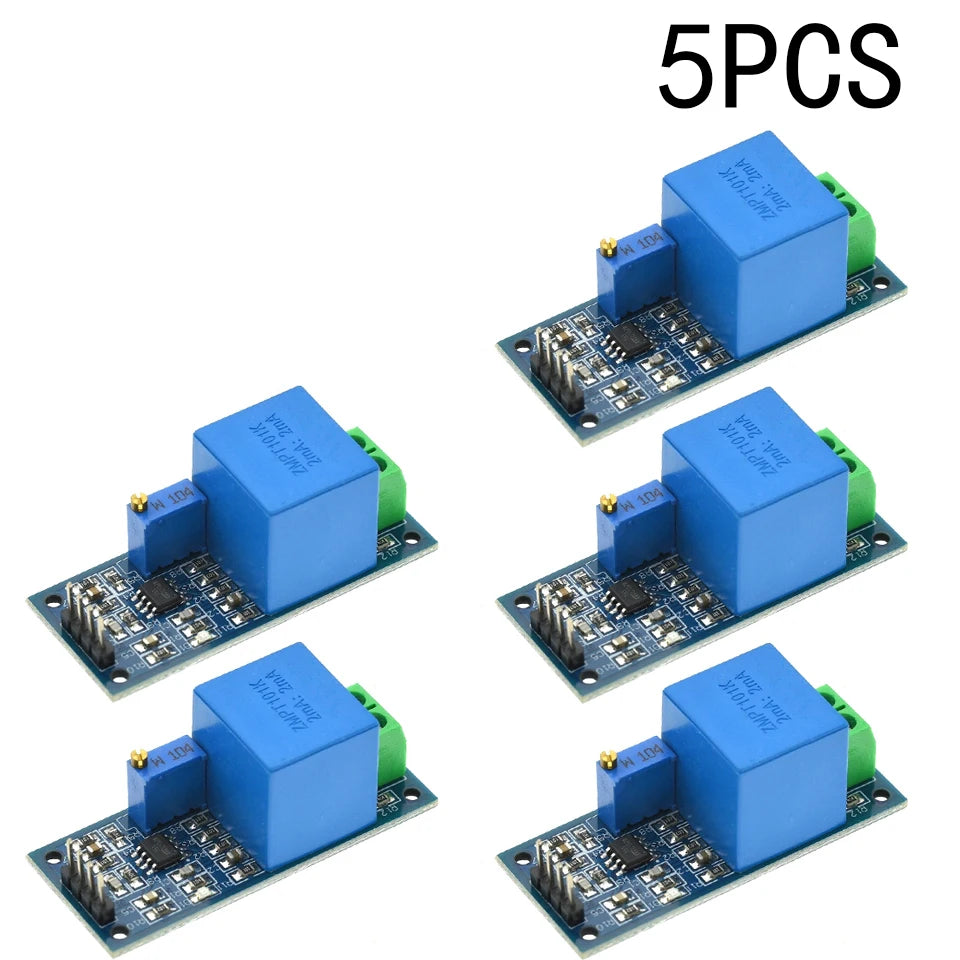 1-10PCS ZMPT101B AC Voltage Sensor Module – 0-250V Single Phase Voltage Detection for Arduino, STM32