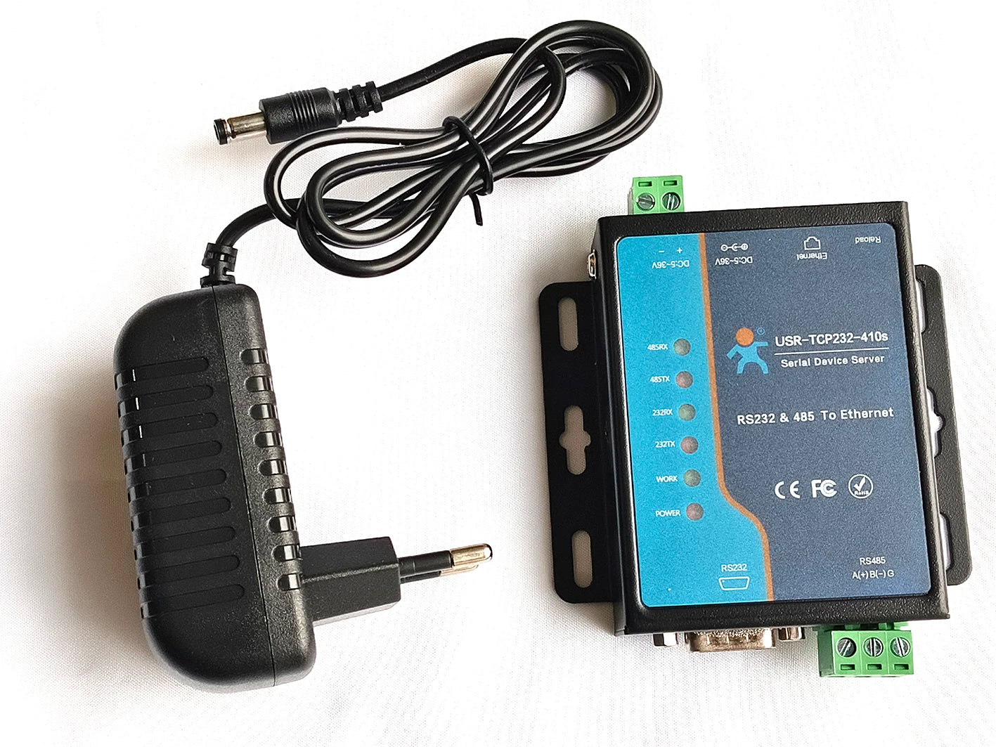 Modbus RTU to Modbus TCP IOT Gateway Serial RS232 RS485 to Ethernet Device Converters Server TCP IP Protocol USR-TCP232-410S