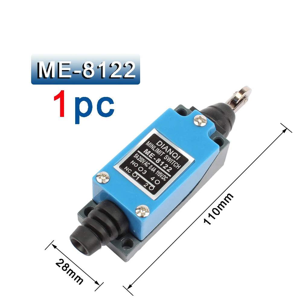 ME ME-8108 limit switch Rotary Adjustable Roller Mini Limit Switches TZ-8108 AC250V 5A NO NC 8108 8104 8111 8112 8122 8166 9101