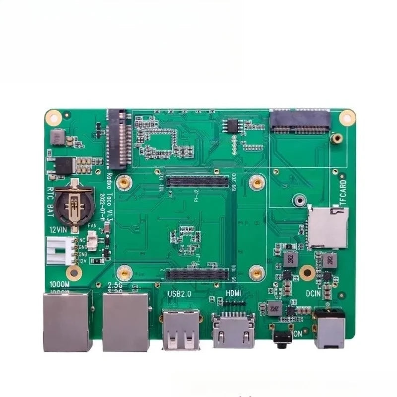Radxa TACO Developed Baseboard Support For The Raspberry PI CM4 To Provide A NAS/Router Solution