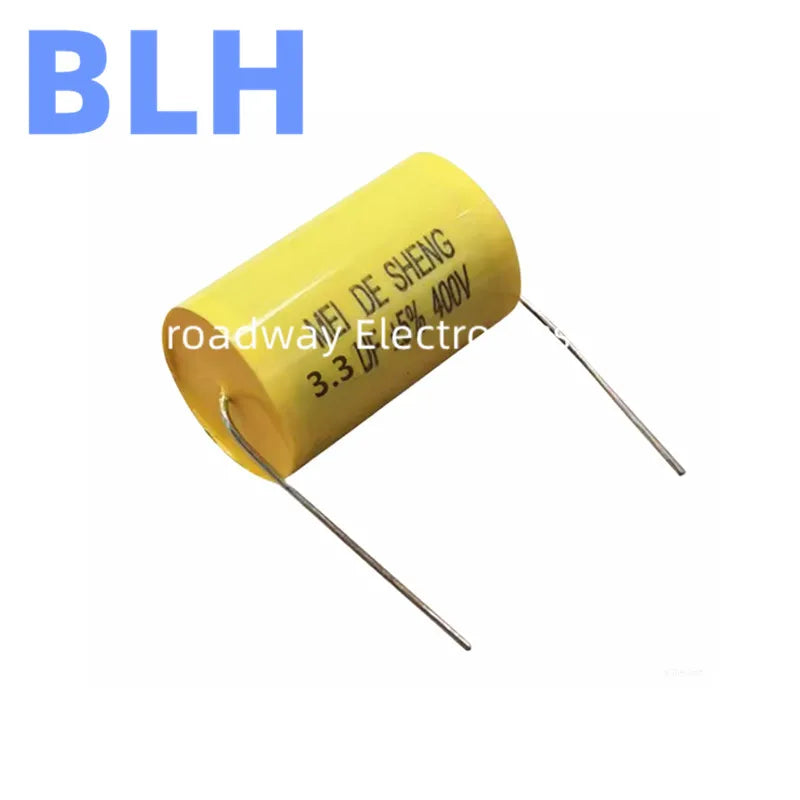 5PCS Non-polar Axial Audio Frequency Capacitor 400V 18UF 20UF 22UF 33UF 47UF