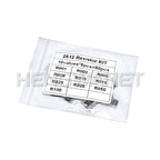 50PCS Alloy resistances 2512 SMD Resistors Samples kit 10 kindsX5pcs=50pcs R001 R002 R005 R008 R010 R015 R020 R025 R050 R100