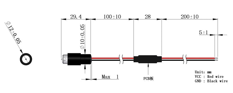 405nm Blue Line Laser Diode Module 360° Laser Level 30mW-100mW for Laser Engraver/Tester/Woodworking Tools