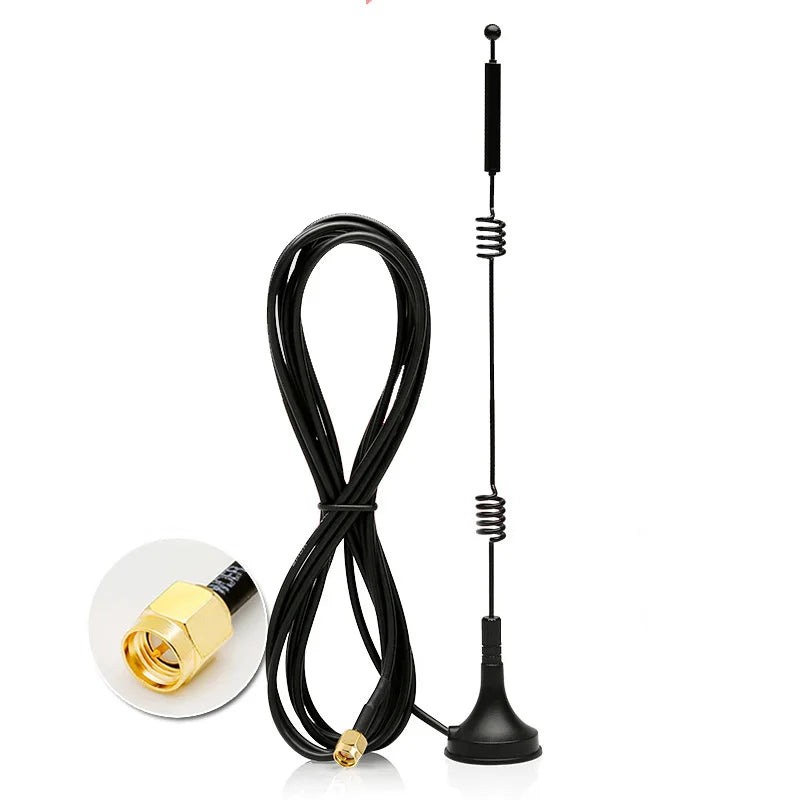 12dBi WIFI Antenna 2.4G 5.8G Dual Band Magnetic Base Aerial SMA Male with 3M Cable for Router Camera Signal Booster