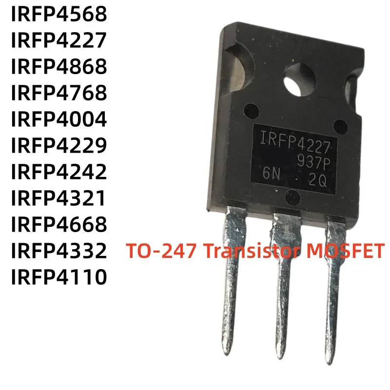 5-10Uds IRFP4768 IRFP4227 IRFP4110 IRFP4568 IRFP4668 IRFP4332 IRFP4229 IRFP4321 IRFP4004 IRFP4242 IRFP4868 Transistor MOSFET