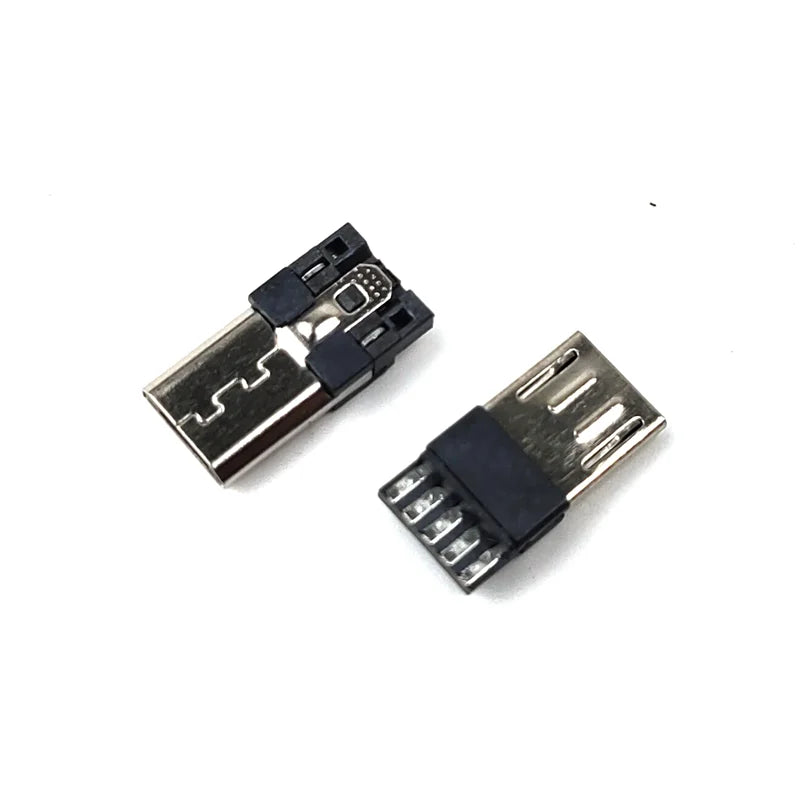 20pcs Micro USB 2.0 Male 2p/4p/5Pin USB Connectors USB Connector Port Jack Tail Sockect Plug Terminal