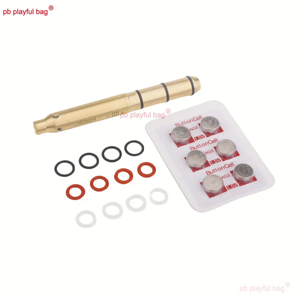 Outdoor Sports Toy Laser Bore Sight .177/22LR/.223/.17/.  38spl Cal Red Dot Training 2MW Laser Toy Accessories Game QG518