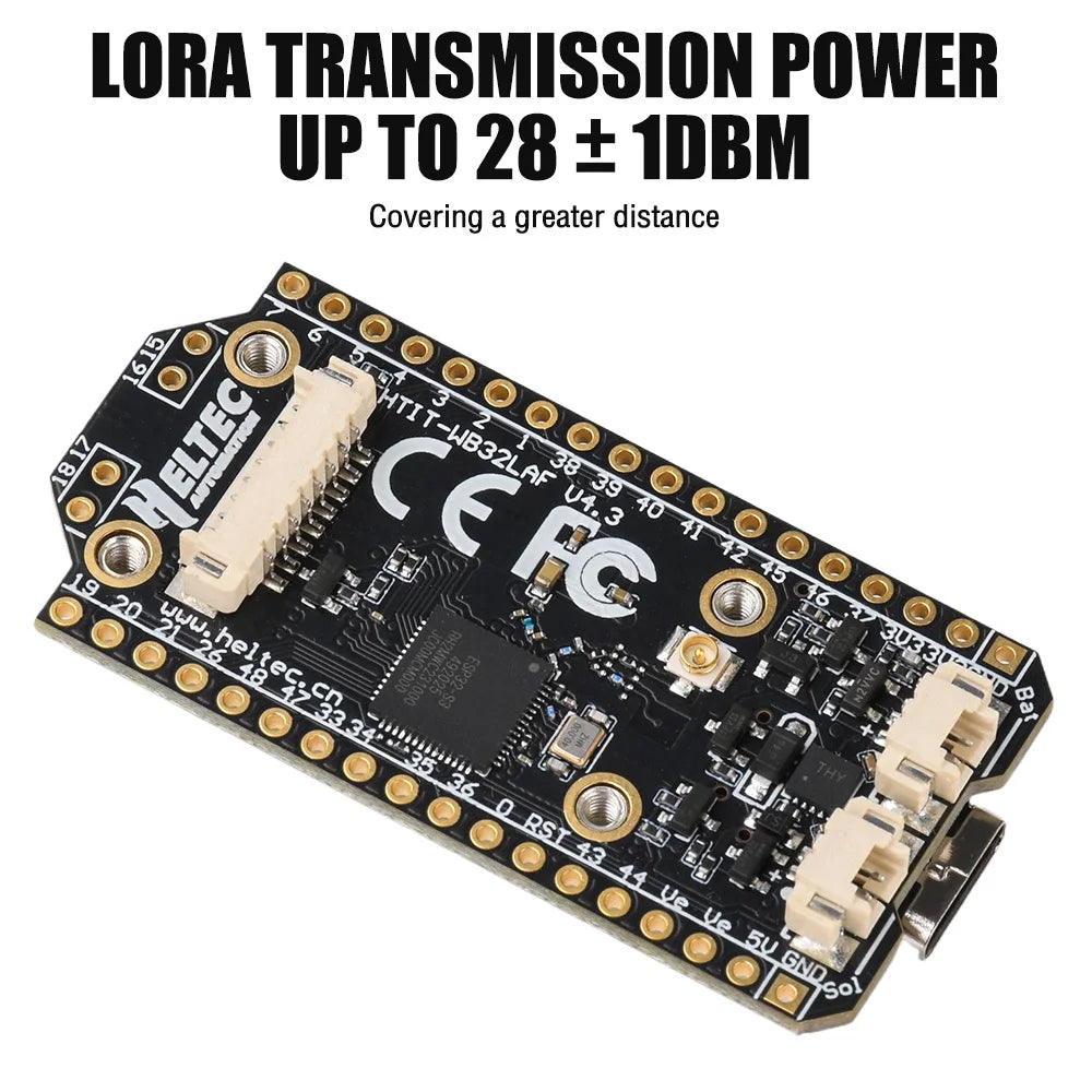 Heltec Meshtastic WiFi LoRa 32 V4 ESP32-S3R2 Development Board Low Power IoT Wireless Module for Smart Agriculture Industrial