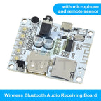 Bluetooth  Audio Receiver board with USB TF card Slot decoding playback preamp output A7-004 5V 2.1 Wireless Stereo Music Module