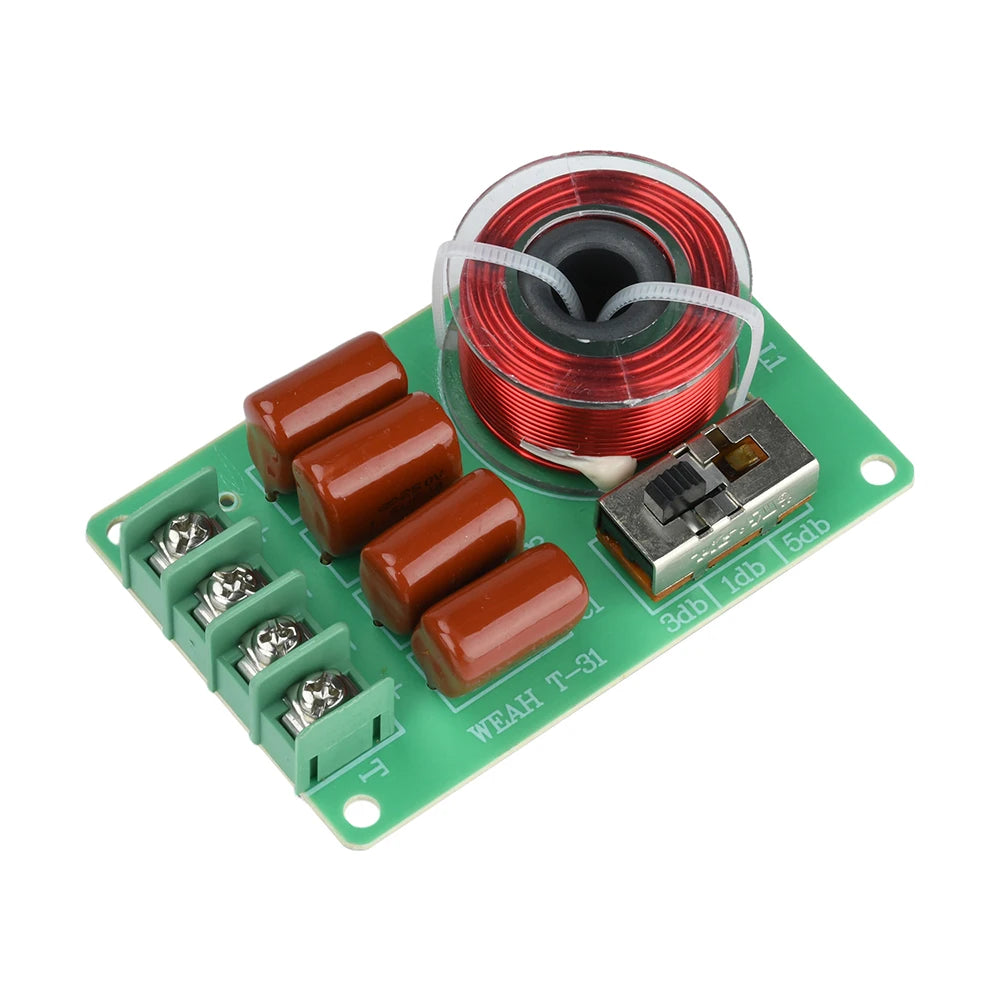 100W 3Way Hifi Tweeter Frequency Divider Treble Audio Crossover Filter Circuit Board Home Theate Car DIY Speakers Filters