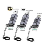 Type C Adapter USB C To Micro To Mini USB Female Converters For iPhone 14 13 Xiaomi Samsung For Lightning Male Charger Adapter