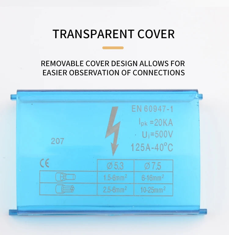 JINH Din Rail Distribution Terminal Block Screw Connection High Power 2 4 Bus Universal Electric Wire Connector Junction Box