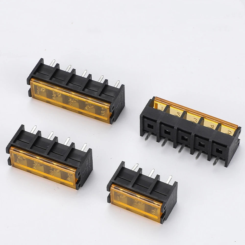 5/2PCS HB-9500 PCB Screw Terminal Block Connector 2P-10P 300V 30A Lid Barrier 9.5MM Pitch