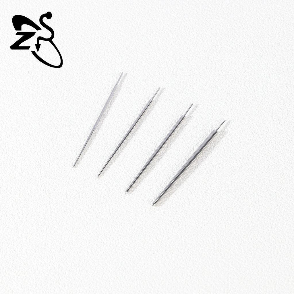 ZS 1 Piece G23 Titanium Curved Taper Insertion Pin Tool Internal Thread Piercing Kit For Tragus Helix Lip Nose Piercing Jewelry
