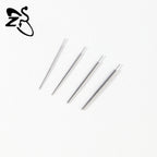 ZS 1 Piece G23 Titanium Curved Taper Insertion Pin Tool Internal Thread Piercing Kit For Tragus Helix Lip Nose Piercing Jewelry