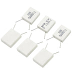 10PCS Cement Wirewound Resistor 5W 10W Non-Inductive BPR56 Series 0.01R–10K  10W 2R 10W 100R 5W 0.25R