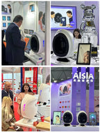 New 3D Facial Skin Analyzer Machine 15.6 inch Skin Analyzer Facial Machine 8 Light Spectrum Skin Analysis Scanner