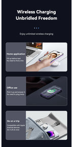 Essager 15W Magnetic Qi Wireless Chargers Fast Charging  for iPhone 14 13 12 Pro Max PD Fast Charging For Xiaomi Pad Adapter