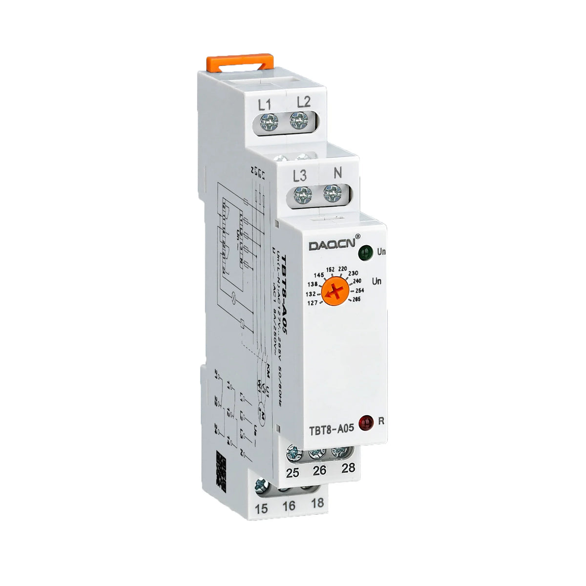 New TBT8 three phase motor protector 3 Phase failure Phase Sequence Voltage Monitoring Relay Voltage Sensing Protection Relay