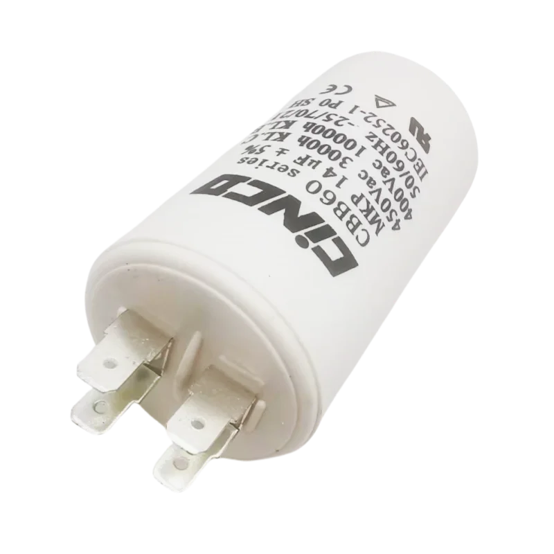 1PC 40/70/21 CBB60 Starting Capacitor14uF Motor Capacitor 50/60Hz 450VAC With M8 Screw For Electric Motor/Washing Machine