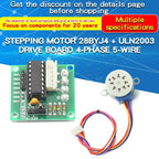 1PCS 28BYJ4 Stepper Motor ULN2003 Driver Board 4-Phase 5-Wire 5V Stepper Motor Deceleration Motor Module PIC MCU DIY