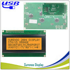 Surenoo LCD2USB USB 204 20X4 2004 Character LCD Module Display Screen Panel sutible LCD Smartie & AIDA64 for DIY PC