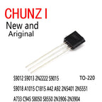 Transistor Assorted Kit S9012 S9013 2N2222 S9015 S9018 A1015 C1815 A42 A92 2N5401 2N5551 A733 C945 S8050 S8550 2N3906 2N3904
