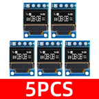 0.42" 0.42 Inch White OLED Display LCD Module 72X40 Serial Screen White Color I2C IIC/SPI Interface SSD1315 72*40 For Arduino