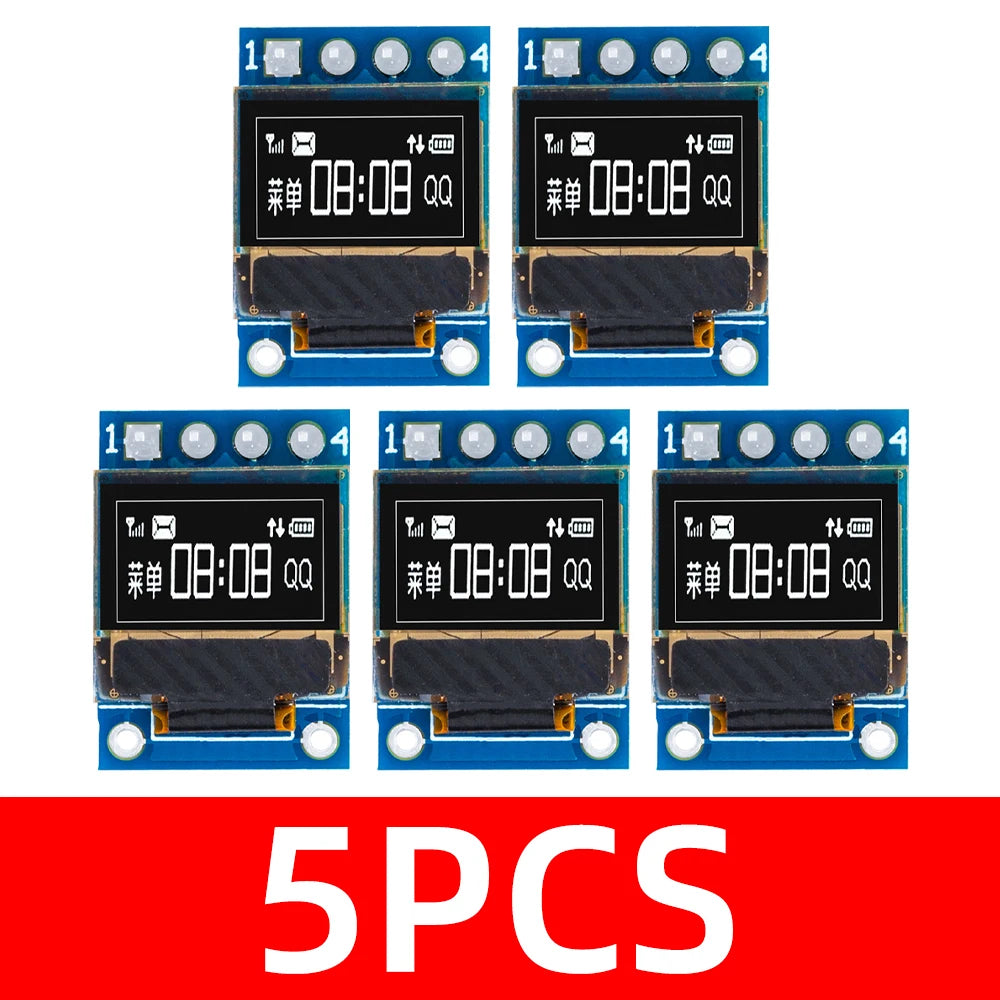 0.42" 0.42 Inch White OLED Display LCD Module 72X40 Serial Screen White Color I2C IIC/SPI Interface SSD1315 72*40 For Arduino