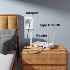 1pc USB Type C to DC 5.5mm X 2.1mm PD Trigger Power Charging Adapter Cable 20V 5A 100W 19-20V Laptop Drill Battery Router CCTV