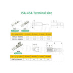 10/20 Pair 15A/30A/45A Amp Plug 600V Compatible For Powerpole Connector With Rubber Dust Cover Sleeves For Electric Equipments