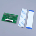1set FFC/FPC Connector + 0.5mm Pitch 60/120/200mm Length FFC Cable 4P 6P 8P 10P 12P 20P 24P 30P 40PIN