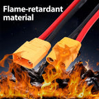 XT90 Male Female Conversion Plug Connection Cable With 10AWG Silicone Extension Lead Wire Battery RC Planes Car Accessories