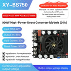 900W 30A /1500W 50A High Current Boost Power Module Dual Inductor Full Power Low Ripple Step-Up Moule for Audio Amplifiers