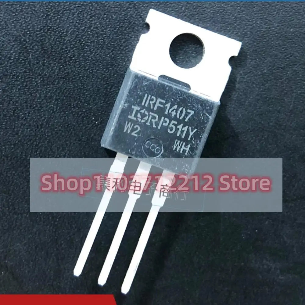 5PCS-10PCS  IRF1407 IRF1407PBF  NMOS TO-220 130A 75V Imported NEW Original  Best Quality  HOT