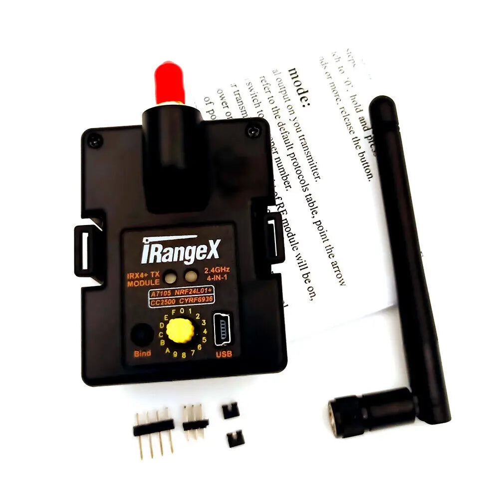 RC Transmitter Part Irangex irx4 plus 2.4g cc2500 nrf24l01 a7105 Frsky 4 in 1 Multi-protocol Module
