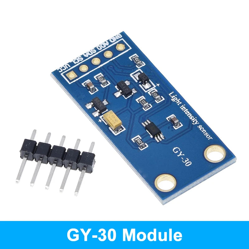 TZT GY-30 BH1750 BH1750FVI Digital Light Intensity Module For Arduino AVR 3V-5V GY-302 16bitAD converter digital output module