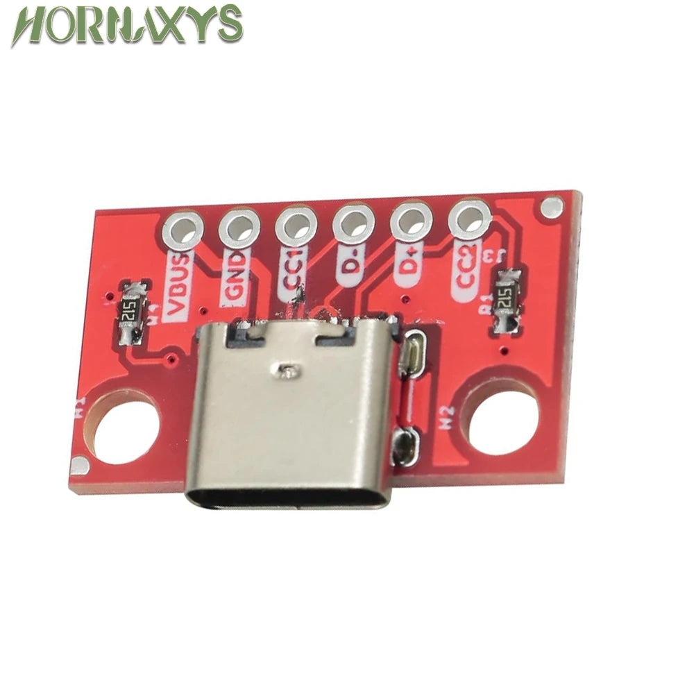 10pcs TYPE-C Test Board USB3.1 16P To 2.54 High Current Power Adapter Board NEW
