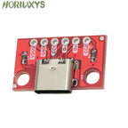 10pcs TYPE-C Test Board USB3.1 16P To 2.54 High Current Power Adapter Board NEW