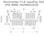 BTB Connector 1.0mm Male Female SMT Board to Board Socket DF 9 - 31/41/51 P Double Row Patch Female