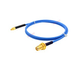 1PCS SMA to MMCX RG405 Cable RP-SMA/ SMA Female to MMCX Male Straight/ Right Angle 90° Plug High Frequency RG-405 086 Jumper