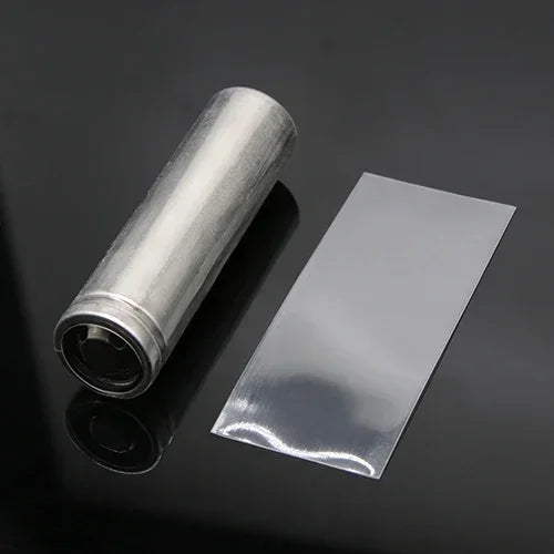 18650/21700/26650 Lipo Battery Wrap 20/50/100/300pcs PVC Heat Shrink Tube Precut Insulated Film Cover Lipo Battery Sleeve Casing
